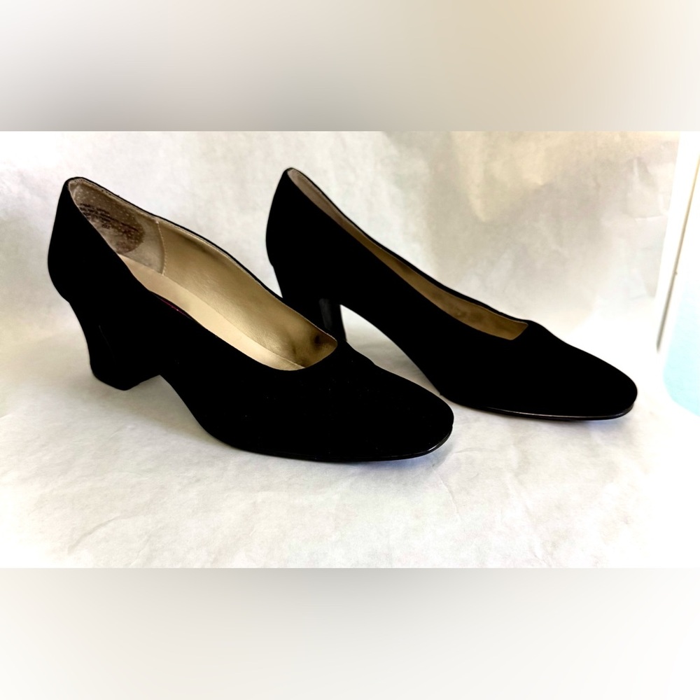 J. G. Hook Black Velvet Dress Shoes - Picture 10 of 16